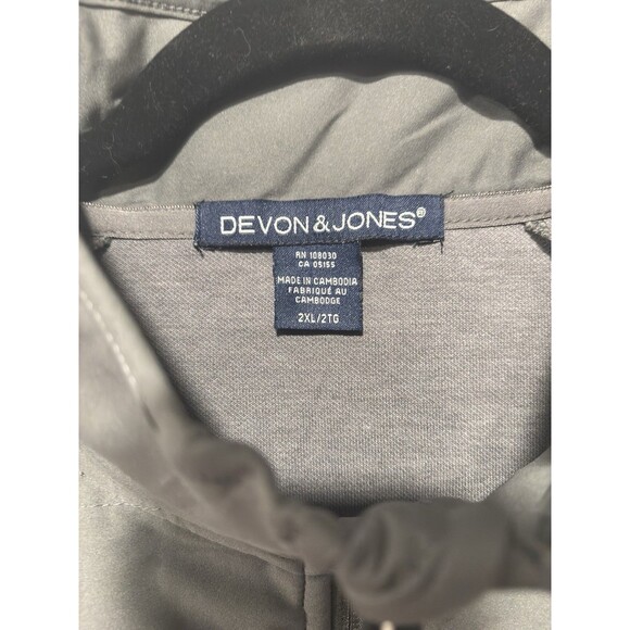 Devon & Jones Men Classic Charleston Hybrid Vest in Graphite Grey Sz 2XL Outdoor - Picture 3 of 8